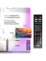 Smart HQ 24 HD Tela Sem Bordas Sistema Design Slim HQS24NKHM Bivolt