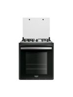 Fogão 4 Bocas Embutir Dako Supreme Mesa De Inox Preto Bivolt