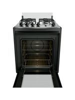Fogão 4 Bocas Embutir Dako Supreme Mesa De Inox Preto Bivolt