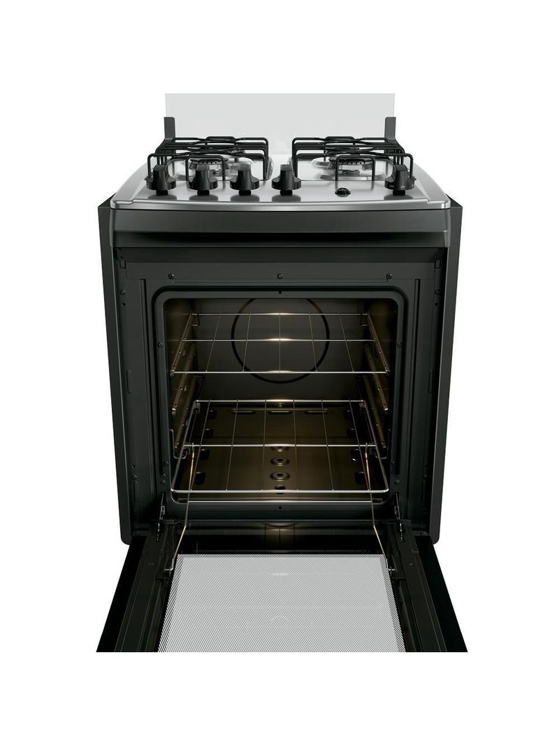 Fogão 4 Bocas Embutir Dako Supreme Mesa De Inox Preto Bivolt