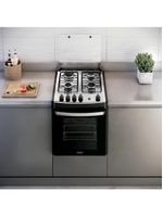 Fogão 4 Bocas Embutir Dako Supreme Mesa De Inox Preto Bivolt