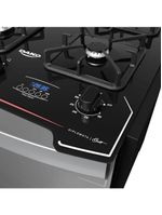Fogão De Embutir 4B Preto Dako Grill Style Bivolt