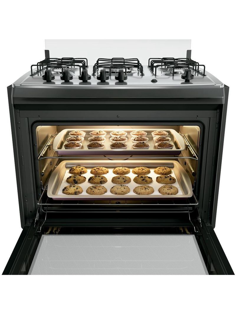 Fogão 5 Bocas Embutir Dako Supreme Mesa De Inox Bivolt