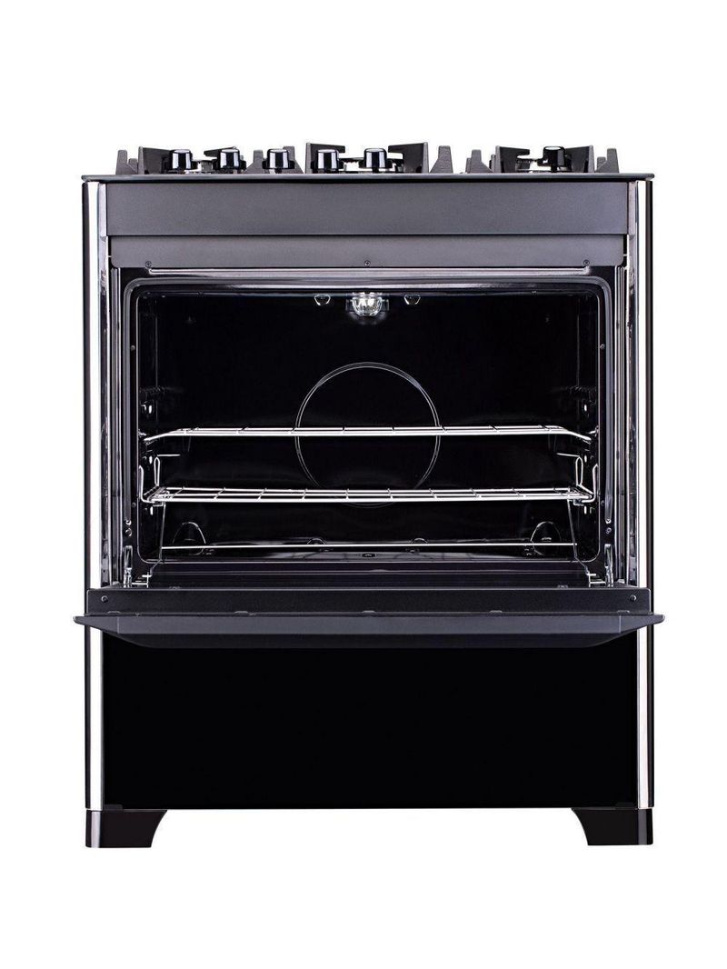 Fogão 5 Bocas Dako Magister Preto Tripla Chama Bivolt