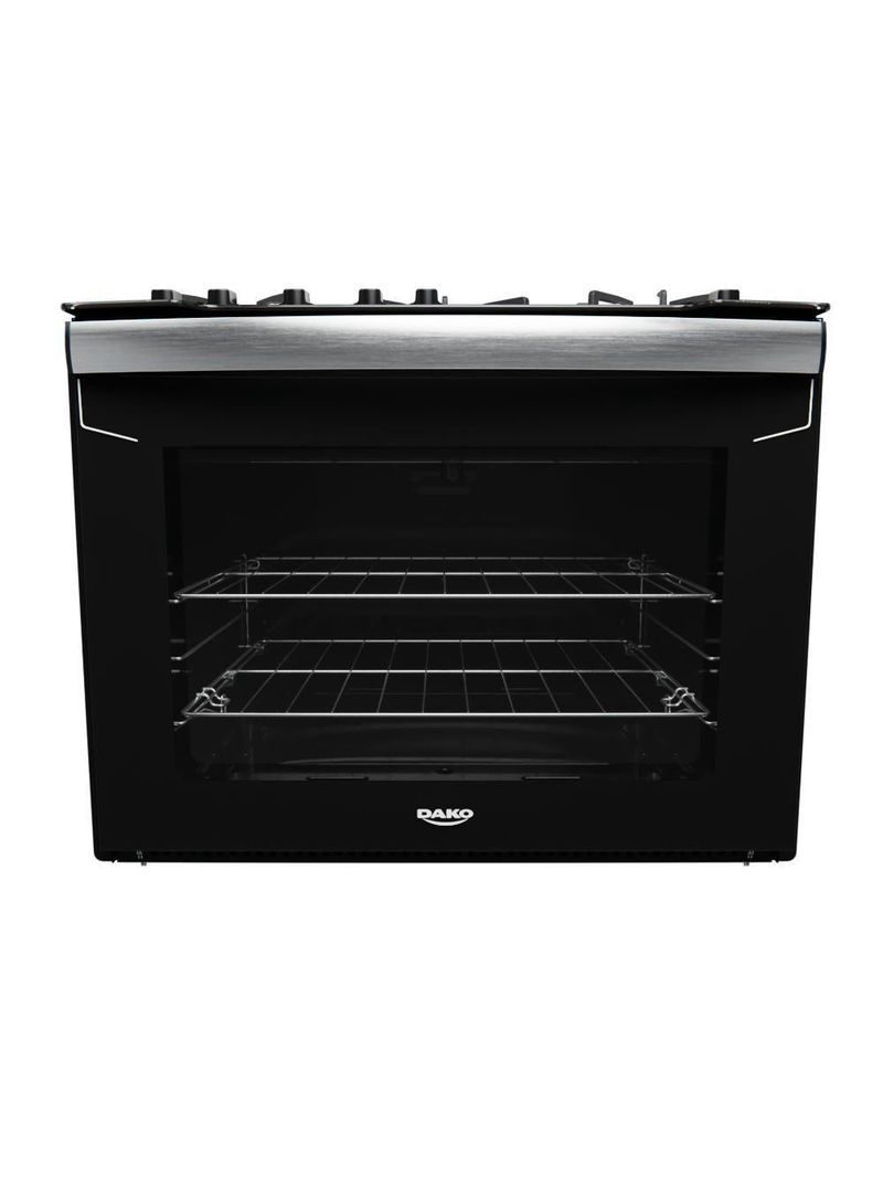 Fogão De Embutir 5B Com Mesa De Vidro Dako Diplomata Bivolt