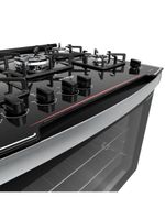 Fogão De Embutir 5B Com Mesa De Vidro Dako Diplomata Bivolt