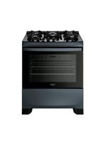 Fogão 5 Bocas Dako Supreme Timer Digital Titânio Bivolt