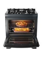 Fogão 5 Bocas Dako Supreme Timer Digital Titânio Bivolt