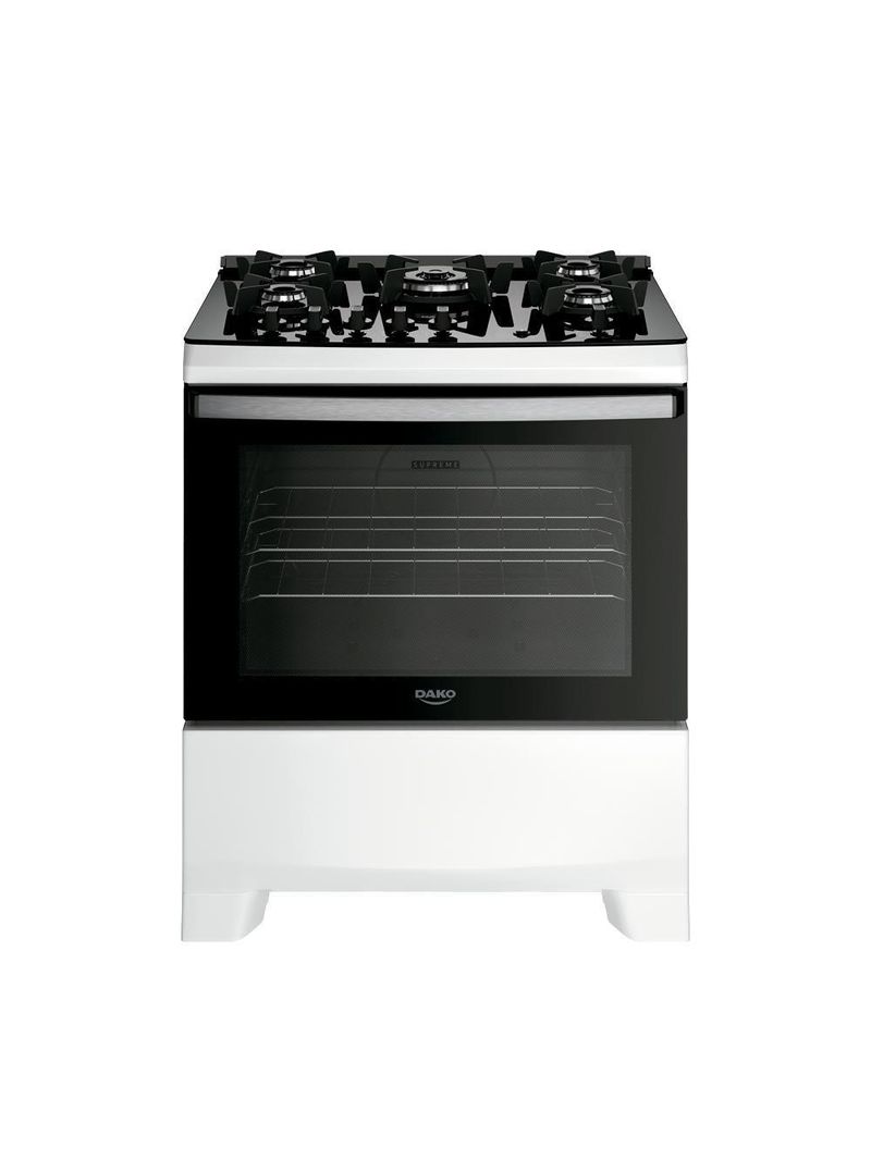 Fogão 5 Bocas Dako Supreme Com Mesa De Vidro Bivolt