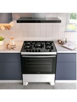 Fogão 5 Bocas Dako Supreme Com Mesa De Vidro Bivolt