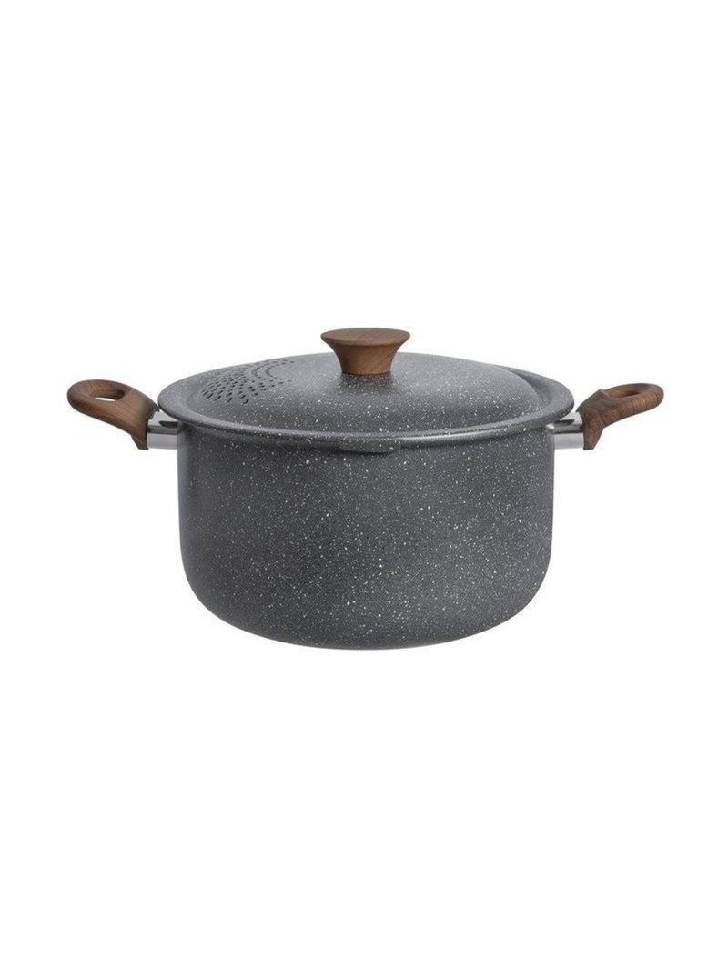 Espagueteira stone wood 24 cm 6 l csrt tognana:cinza