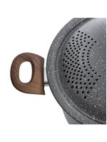 Espagueteira stone wood 24 cm 6 l csrt tognana:cinza