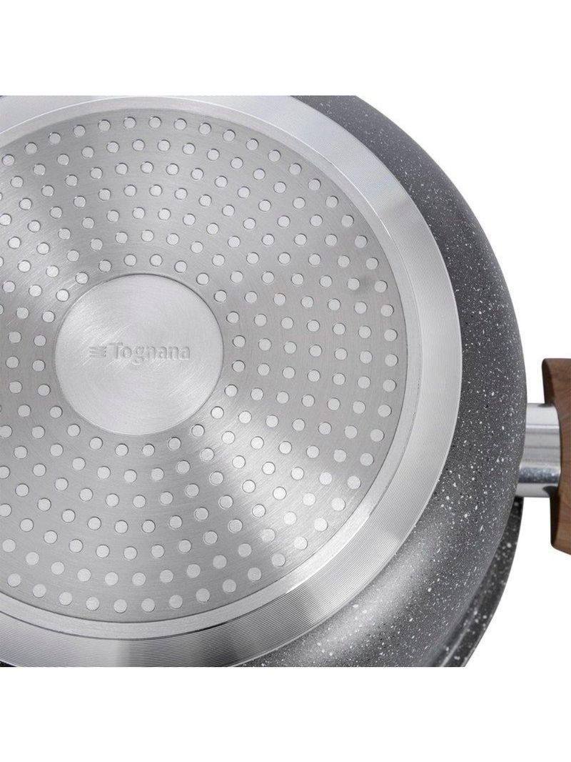 Espagueteira stone wood 24 cm 6 l csrt tognana:cinza