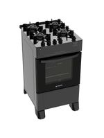 Fogão 4 Bocas Mônaco Top Glass Atlas Eletrodomésticos Bivolt