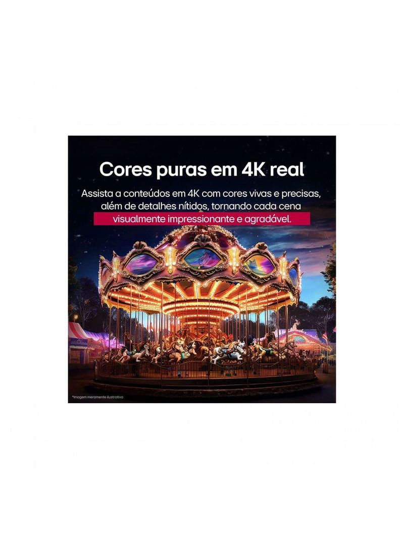 Smart TV LG NanoCell AI NANO80 50 Polegadas 50NANO80ASA Bivolt