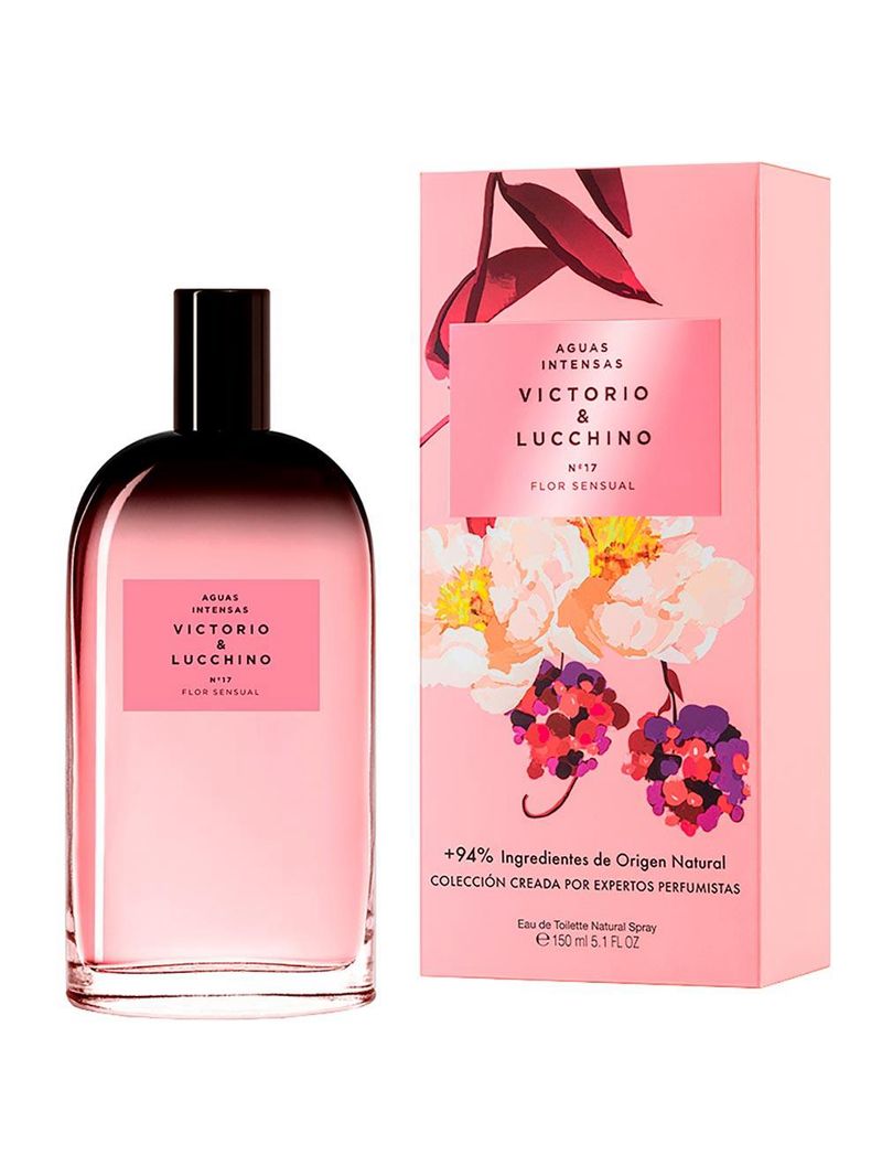 Perfume flor sensual Águas intensas victorio&lucchino feminino edt