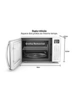 Micro-ondas Panasonic Dupla Refeição 34L - ST65LWRU 110V