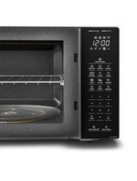 Microondas Panasonic Dupla Refeição 34L Black Glass NN-ST66NBRU 220V
