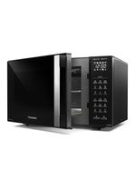 Micro-ondas Panasonic com Smartsense e Dupla Refeição 30L Preto - NN-GT68LBRU 110V