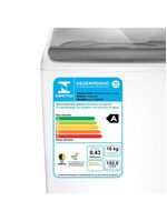 Máquina de Lavar Panasonic Função Antibactéria Ag 16kg Branco - NA-F160B6W 220V
