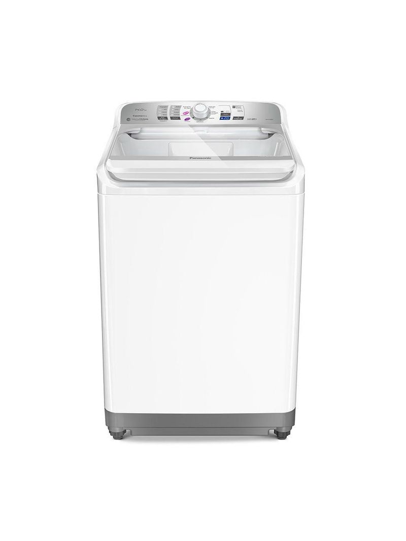 Máquina de Lavar Panasonic Função Vanish Branco Mais Branco 14kg - NA-F140B1W 220V