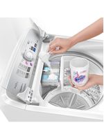 Máquina de Lavar Panasonic Função Vanish Branco Mais Branco 14kg - NA-F140B1W 220V