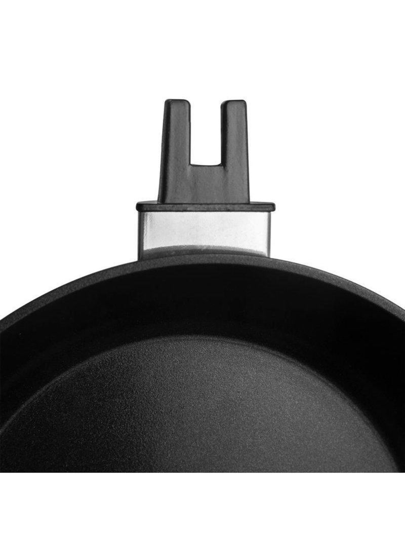 Frigideira com cabo removivel space saving mde tognana