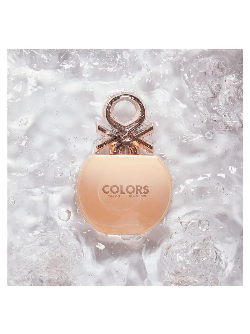 Colors her rose benetton - perfume feminino eau de toilette