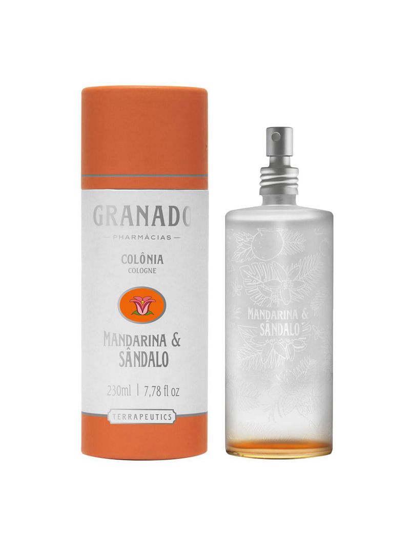 Colônia terrapeutics granado - mandarina e sândalo