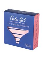 Calcinha absorvente básica  korui - rosa e azul