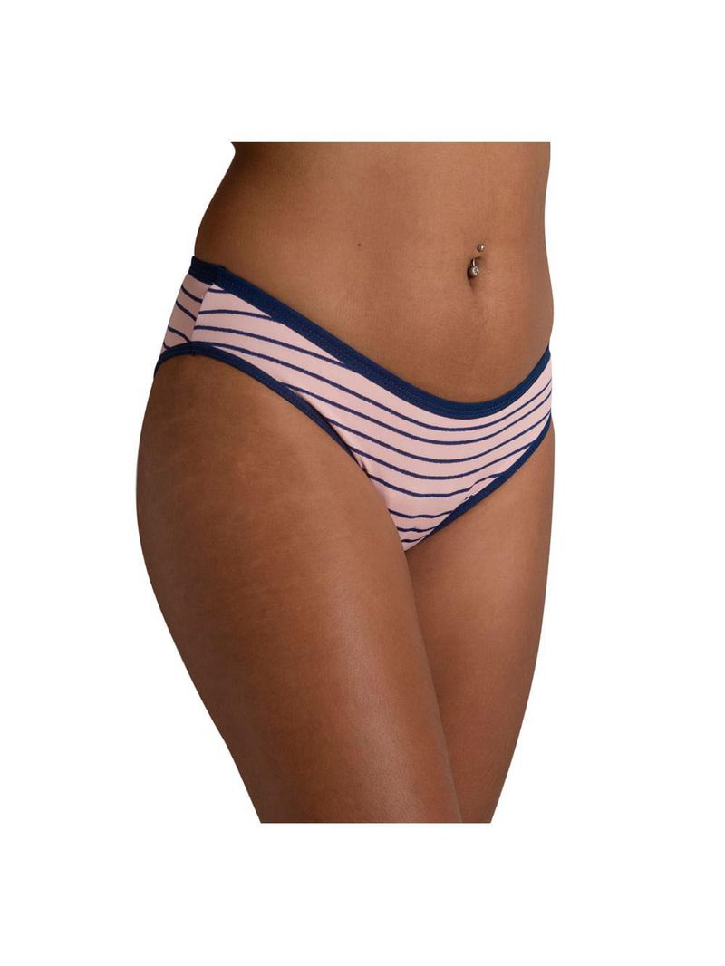 Calcinha absorvente básica  korui - rosa e azul