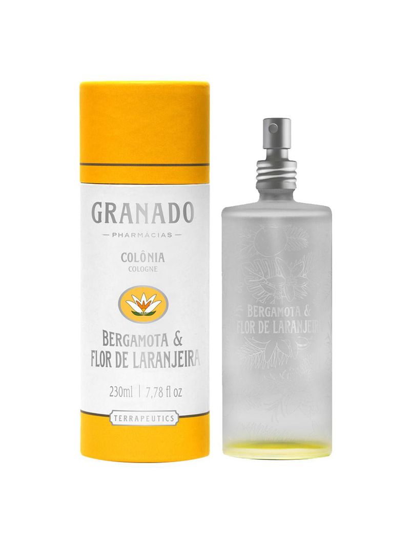Colônia terrapeutics granado - bergamota e flor de laranjeiras