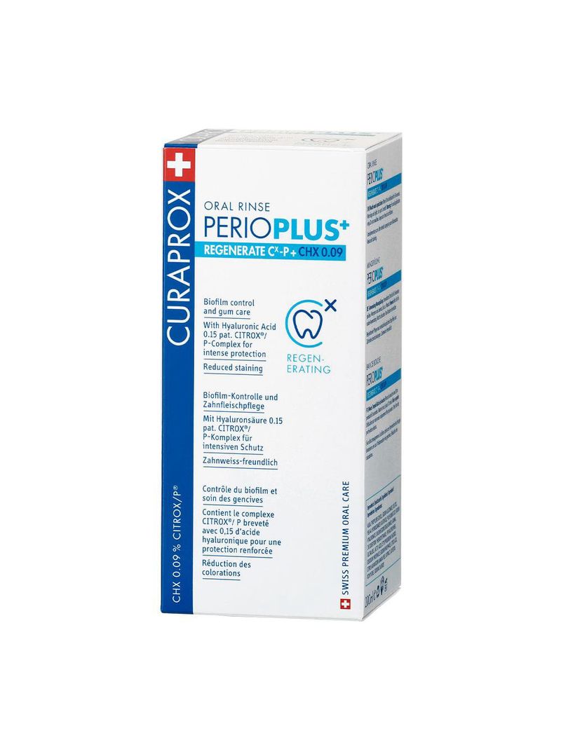 Enxaguante bucal curaprox regenarate