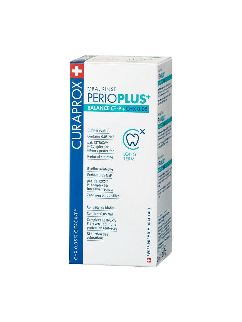 Enxaguante bucal curaprox perio plus+ balance