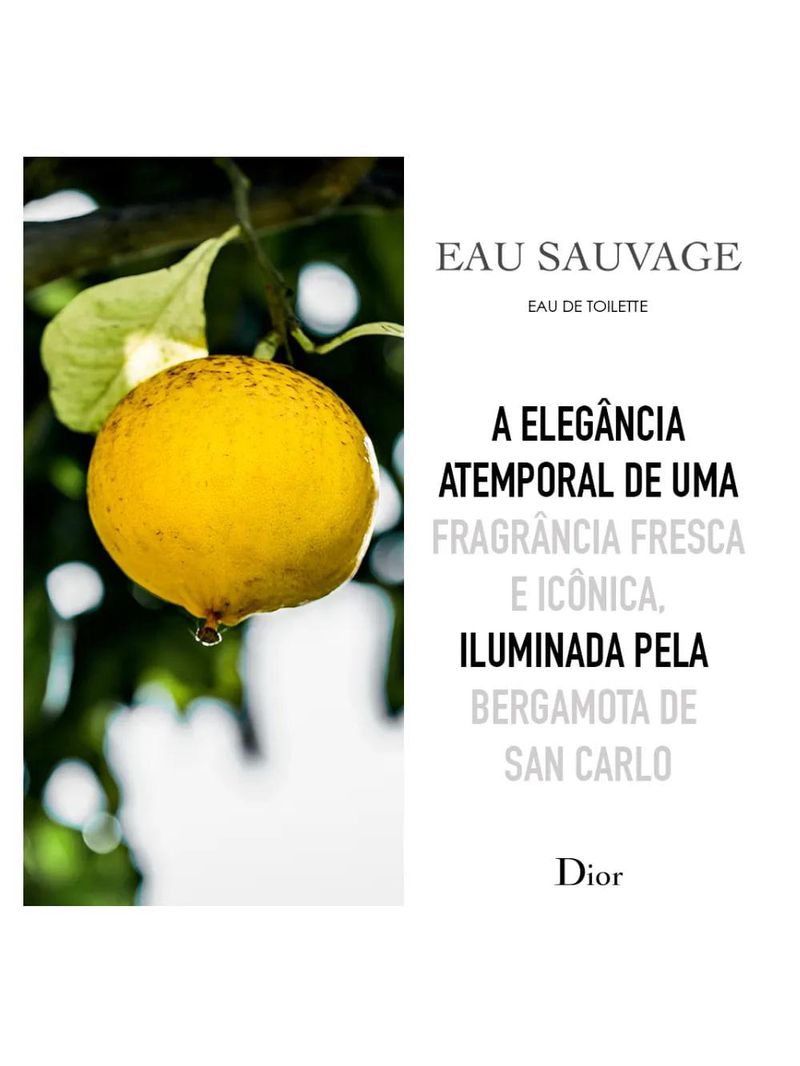 Eau sauvage dior - perfume masculino - eau de toilette
