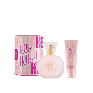 Hello hello by nah cardoso ciclo cosméticos - perfume feminino + loção corporal