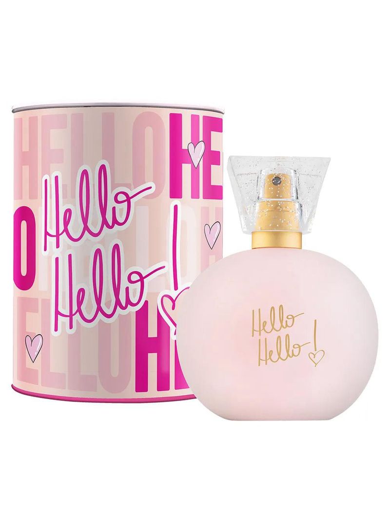 Hello hello by nah cardoso ciclo cosméticos - perfume feminino + loção corporal