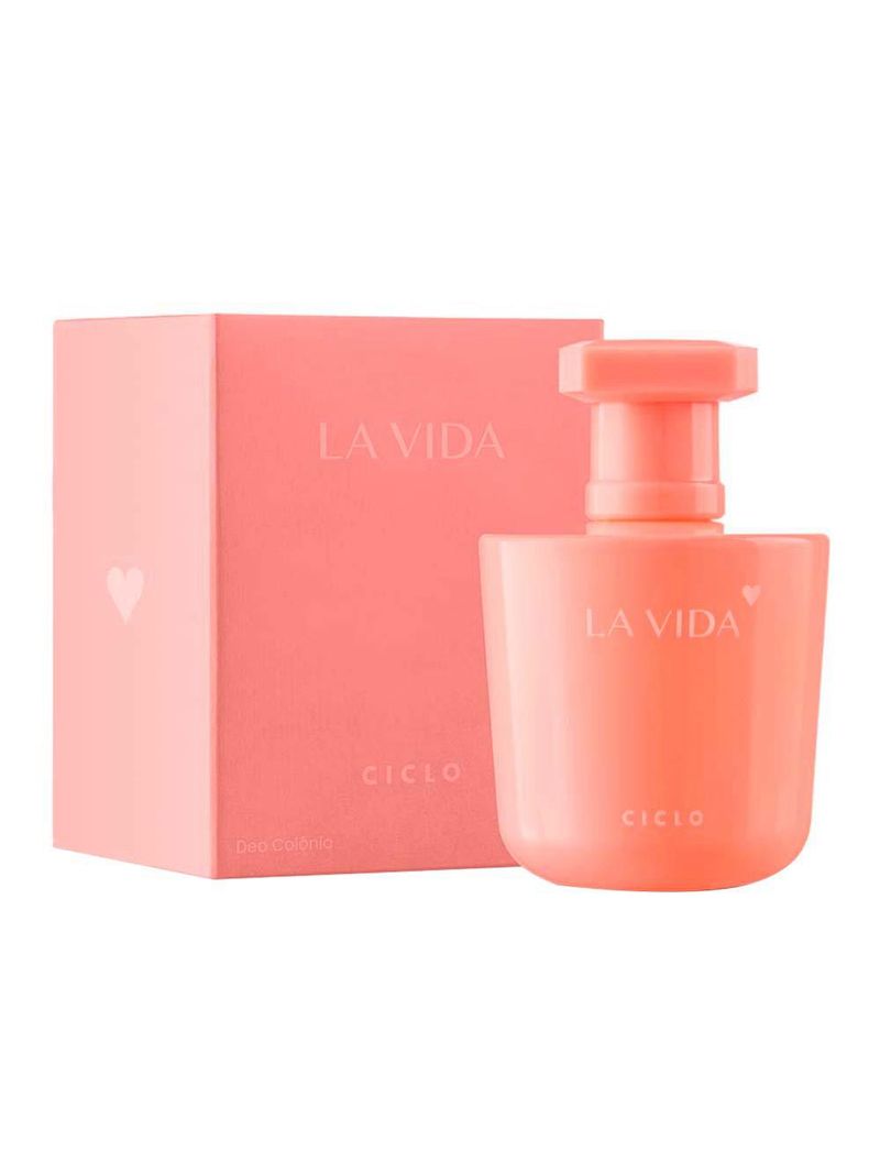 La vida ciclo cosméticos perfume feminino deo colonia