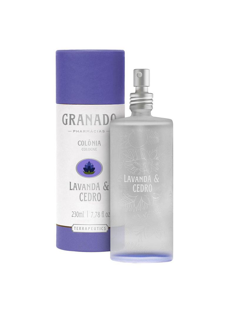 Lavanda e cedro granado - perfume unissex - eau de cologne