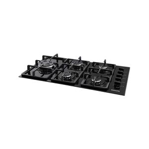Cooktop Suggar 5 Bocas Com Tripla Chama Em Ferro Fundido FG5335VP Preto Bivolt