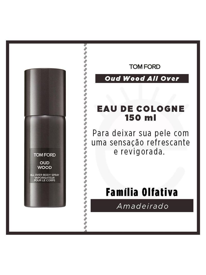 Oud wood all over body spray tom ford – perfume unissex eau de cologne