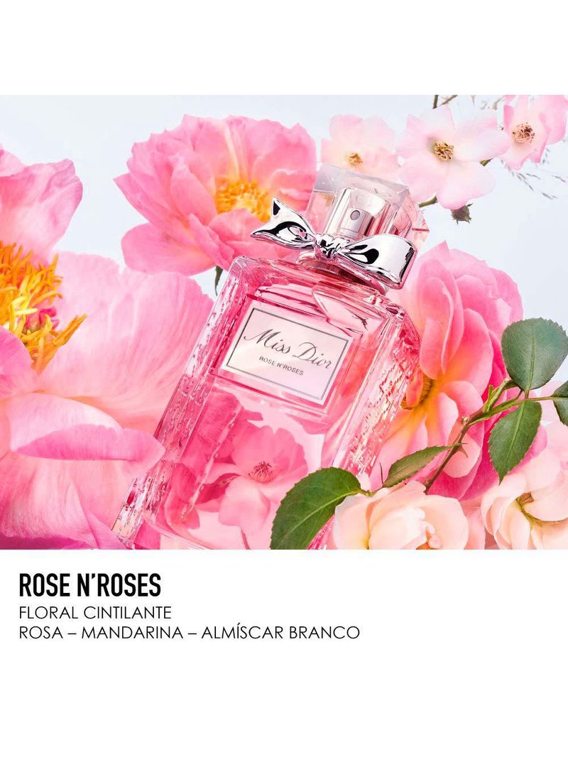 Perfume miss dior rose n’roses dior feminino eau de toilette