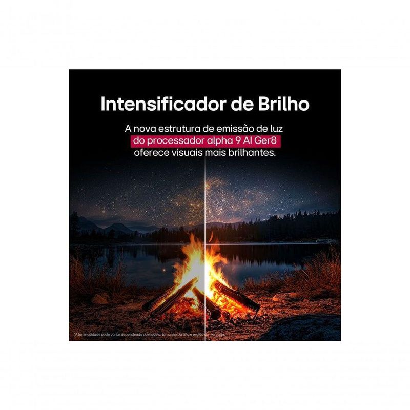 Smart LG OLED Evo AI C5 55 Polegadas (OLED55C5PSA): Brilho Incomparável E Imagem Perfeita Em 4K Bivolt