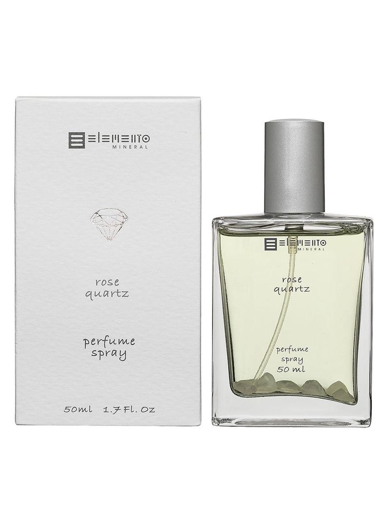 Rose quartz elemento mineral perfume feminino - eau de parfum