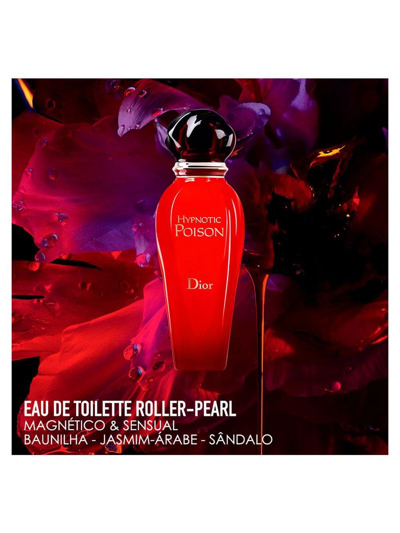Roller hypnotic poison dior - perfume feminino eau de toilette