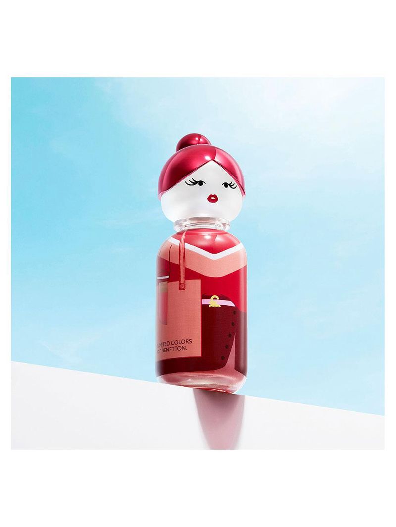 Red rose sisterland united colors of benetton - perfume feminino - edt