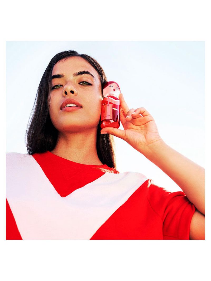 Red rose sisterland united colors of benetton - perfume feminino - edt