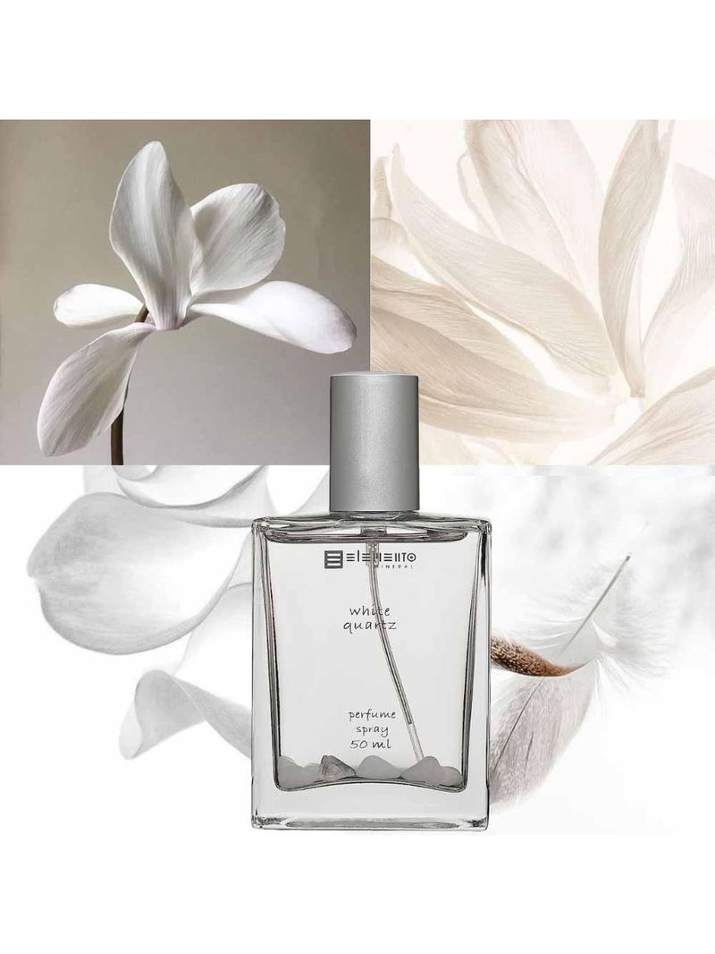 White quartz elemento mineral perfume unissex - eau de parfum