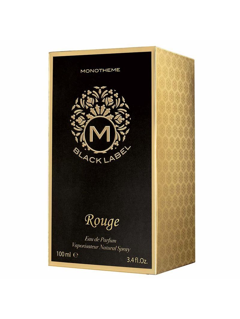 Black label rouge monotheme perfume unissex eau de parfum