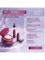 Eudora siàge kit máscara pro cronology reconstrução pro cronology siàge drop nutrição pro cronology